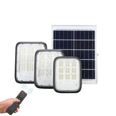 China Garden 100W 200W 300W IP65 Waterproof Outdoor Gray Aluminum Led Wall Light Lawn Lamp Street Garden Solar Flood Lights for sale