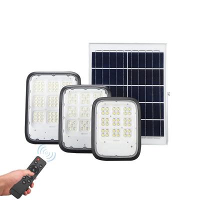 China Garden 100W 200W 300W IP65 Waterproof Outdoor Gray Aluminum Led Wall Light Lawn Street Flood Lamp Solar Garden Lights for sale