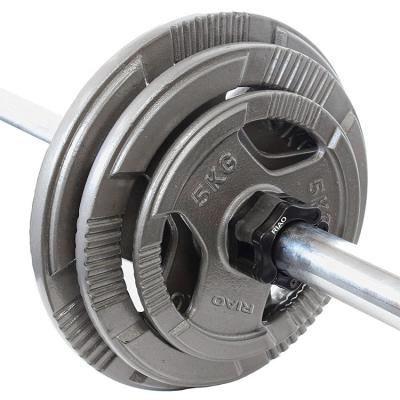 China Durable Fitness Gray Cast Iron Weight Plate from China Barbell Weight Plate Gym for sale