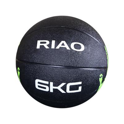 China Durable Fitness Weight Ball Rubber Gym Rubber Medicine Ball for sale