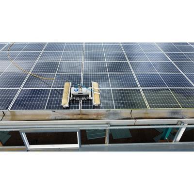 China Fully Autonomous Single Solar Robot Cleaning Competitive Price Customized Solar Panel Waterless Demountable System Cleaning Robot for sale