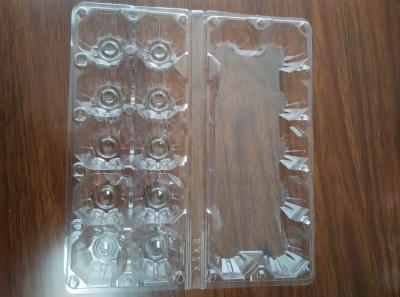 China stock egg tray 12 holes shenzhen factoryPVC/PET/blister products  folding boxes for sale