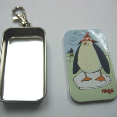 China Promotion Christmas Tin Gift, Tin Key Chains for sale