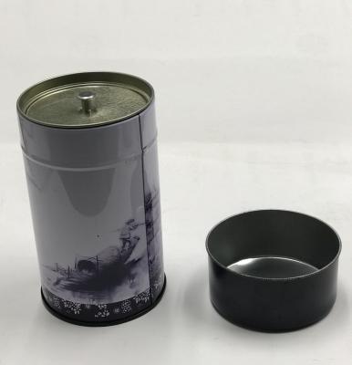 China Tea Tea Tin Can, Round Tin, Air Tight Tin for sale