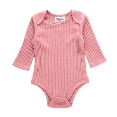 China Factory Direct Sale 100%COTTON OEM Newborn Baby Clothes Long Sleeve Baby Jumpsuit Romper for sale