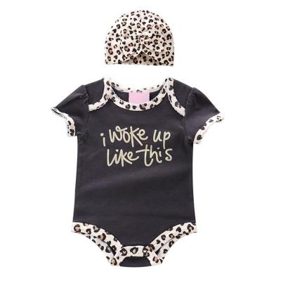 China Cozy baby clothes 2022 wholesale baby romper clothes baby romper infant shortsleeves customized flowers babies' rompers for sale