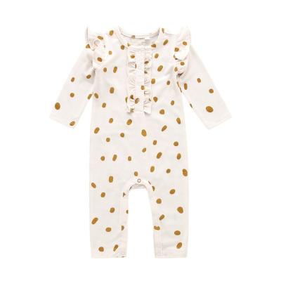 China Custom Printed Baby Onesie 100% Combed Cotton Blank Baby Clothes Support Customization Wholesale Newborn Baby Rompers for sale