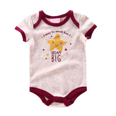 China Cozy baby clothes jumpsuits for infant baby summer onesiee wholesale baby romper for sale