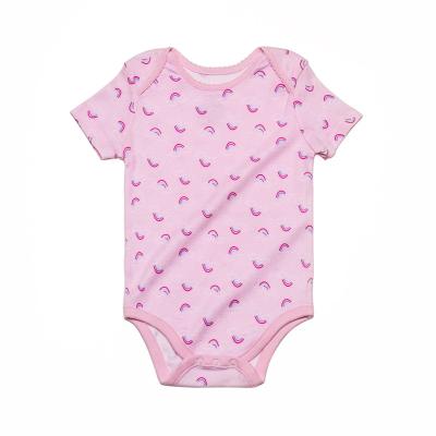 China Cozy baby clothes boutique wholesale romper baby onesie baby boy short sleeve baby girl jumpsuit for sale