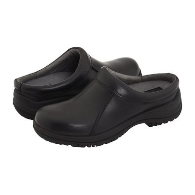 China Flat Waterproof Women Nursing Shoe Garden Eva Clogs Comfortable Black Leather Nursing Shoes Comfort Nurses for sale