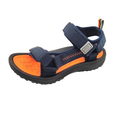 China Wholesale Fashion Customized Shoes New Design Waterproof Upper Mens Strap Sandals Slides Plug In for sale