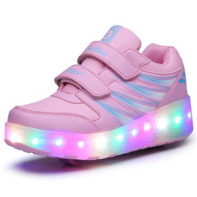 China Luminous Deodorization Kids Baby Shoes Boys Girls Light Up Sneakers Kids Leisure Sports Colorful Glowing Christmas Halloween for sale