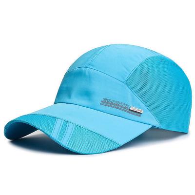 China Quick-Drying Women Men Women Summer Outdoor Sport Baseball Mesh Hat Visor Running Hats for sale