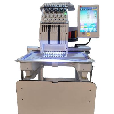 China Easy To Operate Single Head Multi Head Single Head Embroidery Machine Factory Direct Sales 12 Needle Embroidery Machine Flat Needle Embroidery Machine for sale