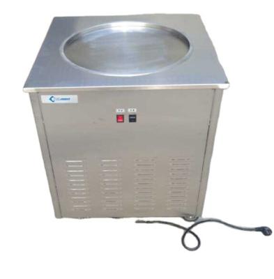 China High quality commercial single pot commercial ice cream roll fried machine for sale for sale