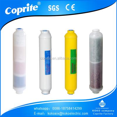 China Household Prefiltration T33 Mineral Water Filter Cartridge Alkaline Whole House Replacement Water Filter Cartridges for sale