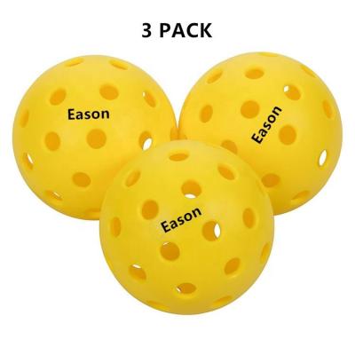 China Hot Selling USAPA Indoor And Outdoor Sports Pickleball Plastic Pickleball Balls Pickleball Balls for sale