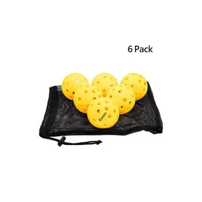 China Eason Sports Hot Sell Durable 40 Holes Pickleball Balls Usapa Pickle Ball Set Accept LOGO Custom for sale