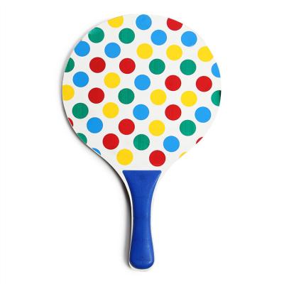 China Eason Sports Customized Beach Paddleball Wooden Paddles Racket and Ball Set Set Paddle Ball 2 Player Pack for sale