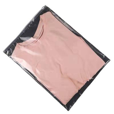 China Disposable Wholesale Custom Logo Frosted Plastic Bag Clothes Zip To Lock Self Seal Bag Clothing Packaging Frosted Zipper Bags Printed Logo for sale