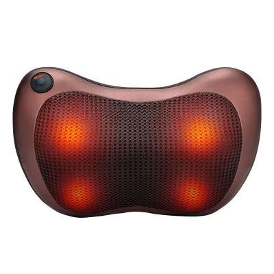 China Neck Head Back Massager Neck Deep Shoulder Tissue Kneading Electric Vibrator Massage Infrared Soft Back Pillow With Heat for sale