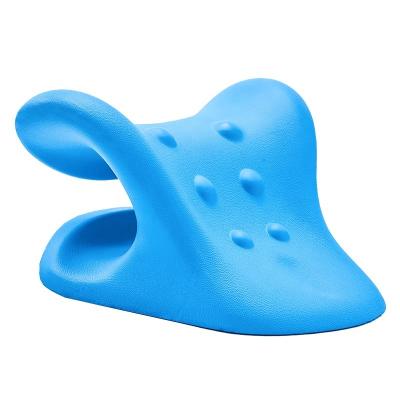 China Portable Hot Selling Shoulder Relaxer Neck and Neck Stretcher PU Massage Pillow for sale