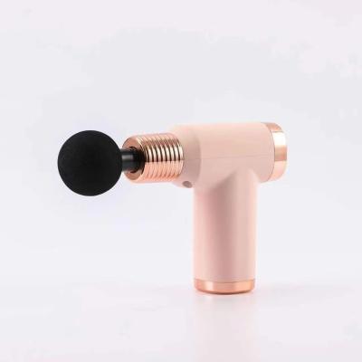 China 1200mAh Body Tissue Massage Gun Percussion Muscle Pain Lightweight Mini Massage Gun Deep Pain Relief for sale