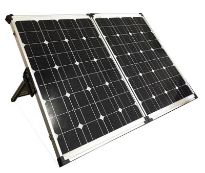 China Solar Power System 100Watts Polycrystalline Solar Panel For Power Station Portable Generator With MPPT for sale