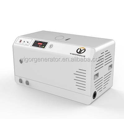 China Super Quiet Gasoline Generator 8000 Standby Commercial 439cc 3 Watt 400V/230V Phase For Marine QT8000S for sale