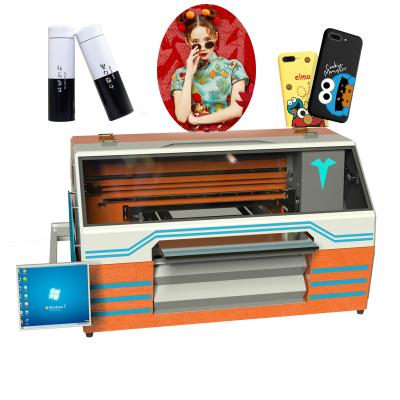 China Advertising Factory Low Price 5040cm Digital Printer Indoor Outdoor UV Use For Phone Case T-shirt Lodge 3d Label Printers Vinyl Printer for sale