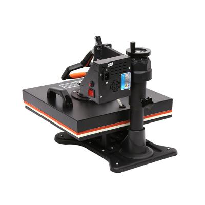 China Custom 110V DIY Heat Transfer Stamping Machine 38*38 High Pressure Flat Hot Auger Machine for sale