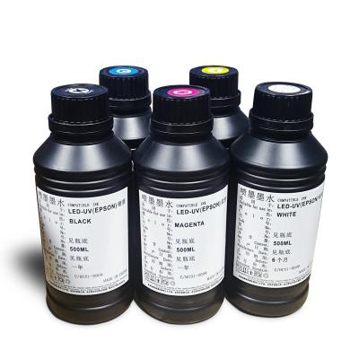 China Soft and hard ware UV ink for Epson 1390 1400 1410 1430 1500W R280 R290 R330 L800 L180 for DX4 DX5 DX6 DX7 XP600 printhead hard and soft INK for sale