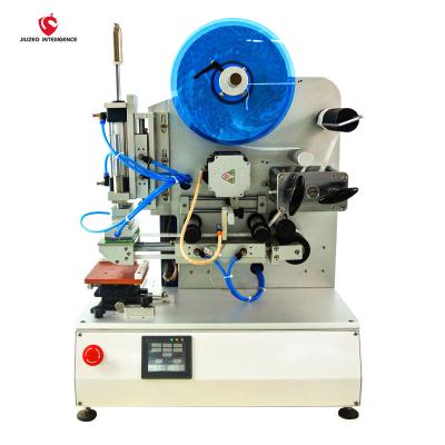 China Food High Precision Semi-automatic Airplane Labeling Machine for sale