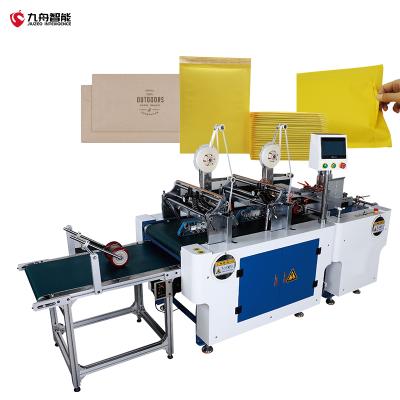 China New Automatic Adhesive Food Double Sided Labeling Machine Smart Glue Plastic Bag Express Sticker for sale