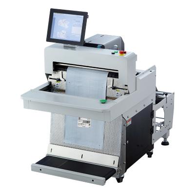 China Food Express Mail Package Wrapping and Labeling Machine for sale