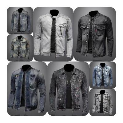 China Breathable Men's thin Jacket for Autumn and winter denim jacket men for sale