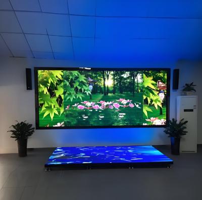 China SMD P10 Indoor Fixed LED Video Panel Display with 3840 High Brush Refresh and 1200CD Brightness for sale