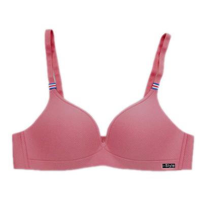 China Dropshipping Comfort Women Seamless Bra Girls Underwear Solid Color Mature Wireless One Piece QUICK DRY T-shirt Bras Adjustable Seamless Bra for sale