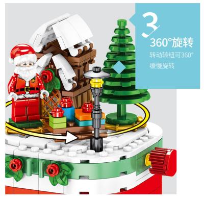 China Hot-selling Christmas Building Block Toy Children's Christmas Gifts Christmas Toys for sale