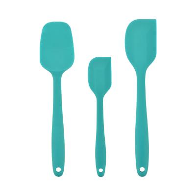 China 3 PCS A Set Food Grade Silicone Sustainable Spatula Cooking Kitchenware Cooking Tools for sale