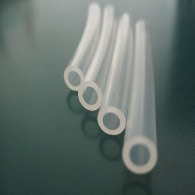 China Light In Weight Food Grade Silicone Rubber Tube Customizable Transparent Flexible Hose 6*9mm*1m for sale