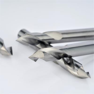 China Carbide Hei Chow 60 90 120 Degree For Metal Holemaking Coated Spotting Drills for sale