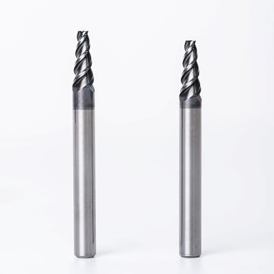 China Carbide Hei Chow CNC Taper End Mills Milling Precision ANCA ROLLOMATIC WALTER Tools for sale