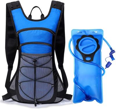 China Hydration Pack Recycling Backpack With 2L Waterproof Water Bladder Lightweight Water Backpack NT4303 for sale