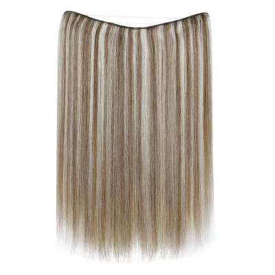 China One Piece 18 Inch 80g Real Hair Silky Straight Straight Wave Invisible Secret Wave Yarn Hair Extension Tape for sale