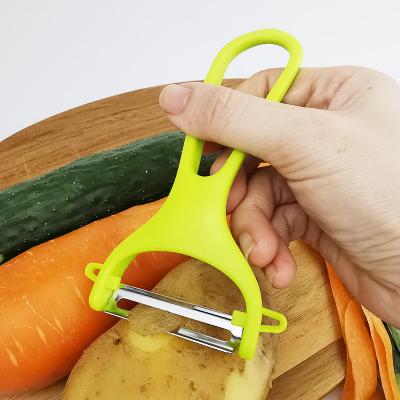 China Viable Blade China Factory Kitchen Potato Zester Slicer Stainless Steel Vegetable Peeler for sale