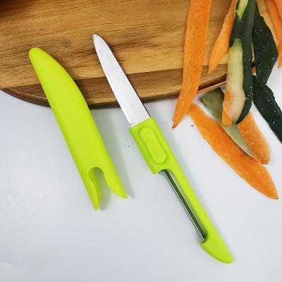 China China Sustainable Factory NEW Multifunctional Vegetable Peeler 2 in 1 Commercial Potato Peeler with Knife for sale