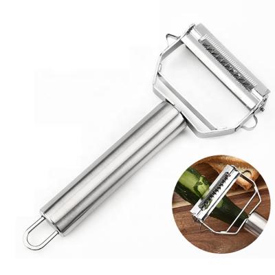 China Viable Multifunctional Kitchen Instruments Stainless Steel Broth Vegetable Potato Peeler For Home for sale