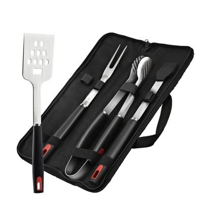 China Easily Cleaned Amazon Hot Pieces 4 GRILL Tools Set For Barbecue Grilling Part for sale