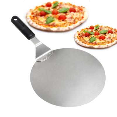 China Large disposable pizza spatula with long handle for baking homemade pizza and bread for sale